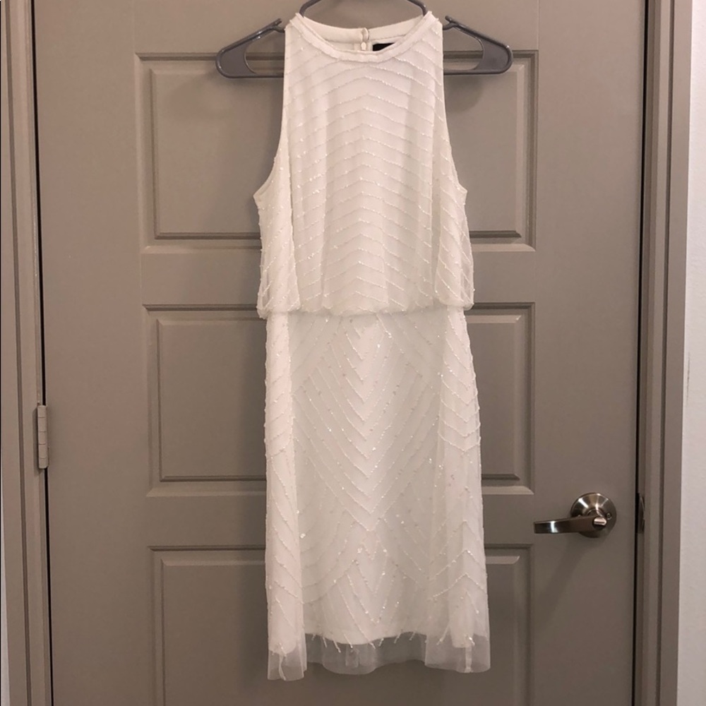 Adrianna Papell beaded dress